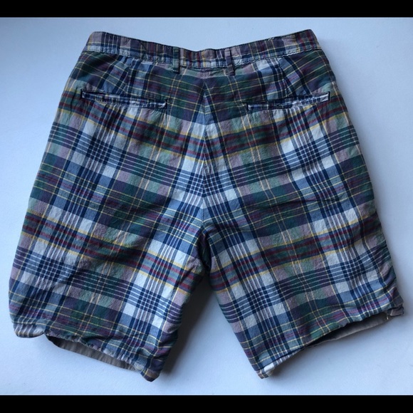 Ralph Lauren Khaki/Plaid Shorts - Size 32 - Picture 2 of 5